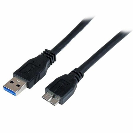 Câble USB vers Micro USB Startech USB3CAUB1M      Noir