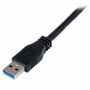 Câble USB vers Micro USB Startech USB3CAUB1M      Noir