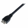 Câble USB vers Micro USB Startech USB3CAUB1M      Noir