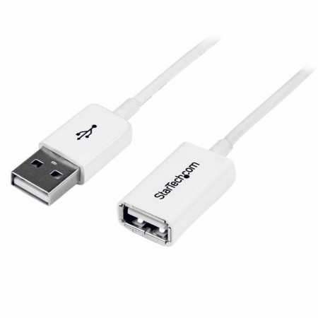Cable USB Startech USBEXTPAA2MW     USB A Blanco