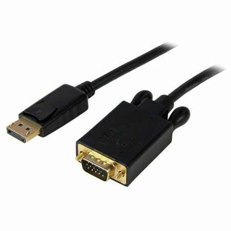 Adaptador DisplayPort a VGA Startech DP2VGAMM6B      (1,8 m) Negro 1.8 m