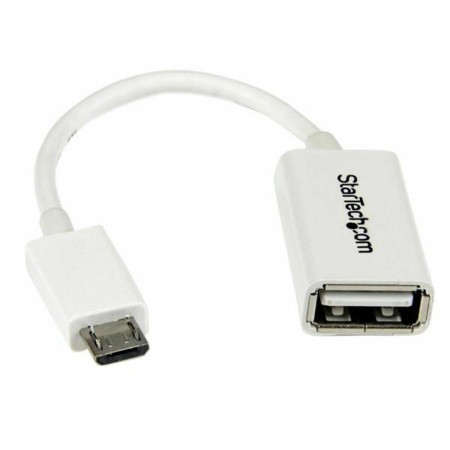 Câble Micro USB vers USB Startech UUSBOTGW       Blanc