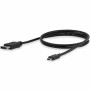 Adaptador USB C a DisplayPort Startech CDP2DPMM1MB Negro 1 m