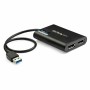 Cable DisplayPort USB 3.0 Startech USB32DP24K60 Negro