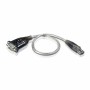 Adaptador USB a RS232 Aten UC232A-AT      35 cm Plata