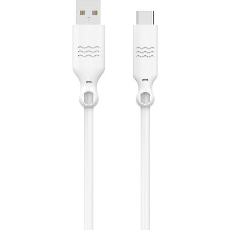 Cable USB A a USB C Big Ben Interactive JGCBLAC1M2W Blanco