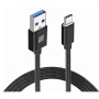 Câble USB A vers USB C Eightt ECT-3B Noir 1 m (1 m)