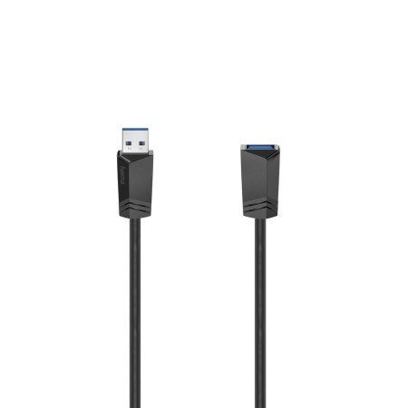 Cable Alargador USB Hama 00200628 1,5 m Negro