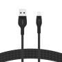 Cable USB a Lightning Belkin CAA010BT1MBK Negro 1 m