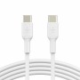 Cable USB-C a USB-C Belkin CAB003BT2MWH Blanco 2 m