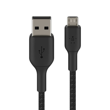 Cable USB a micro USB Belkin CAB007BT1MBK Negro 1 m