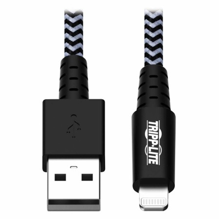 Cable USB a Lightning Eaton Negro Multicolor