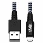 Cable USB a Lightning Eaton Negro Multicolor