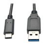 Adaptador USB C a USB Eaton Negro