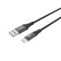 Cable USB-C a USB Celly USBTYPECCOLORBK Negro 1 m