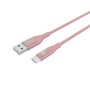 Cable Micro USB Celly USBTYPECCOLORPK Rosa 1 m