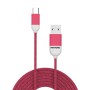 Cable USB-C a USB Pantone PT-TC001-5P Rosa 1,5 m
