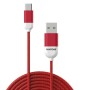 Cable USB A a USB C Pantone Pantone 1,5 m Rojo