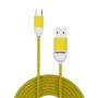 Câble USB-C vers USB Celly PT-TC001-5Y Jaune 1,5 m