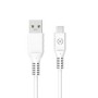 Cable USB-C a USB Celly 1 m Blanco