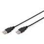 Cable Alargador USB Digitus AK-990940-018-S