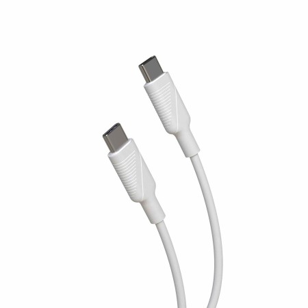Cable USB-C Muvit MCUSC0008 Blanco 1,2 m