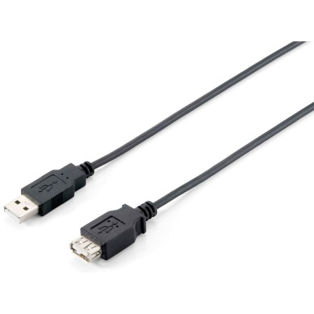 Cable Alargador USB Equip 128851 Negro 3 m