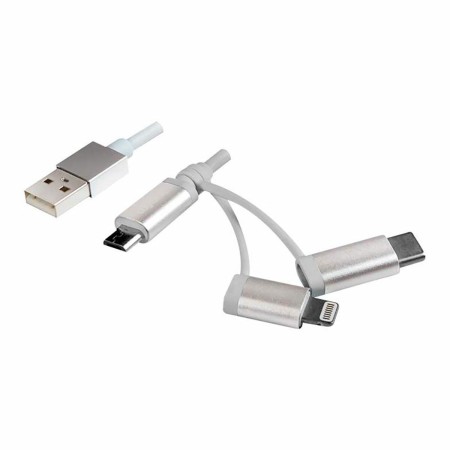 Câble USB LogiLink Argenté 1 m