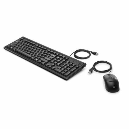 clavier et souris HP 160 Espagnol Qwerty