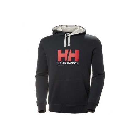 Sudadera con Capucha Hombre HH LOGO Helly Hansen 33977 597 Azul marino