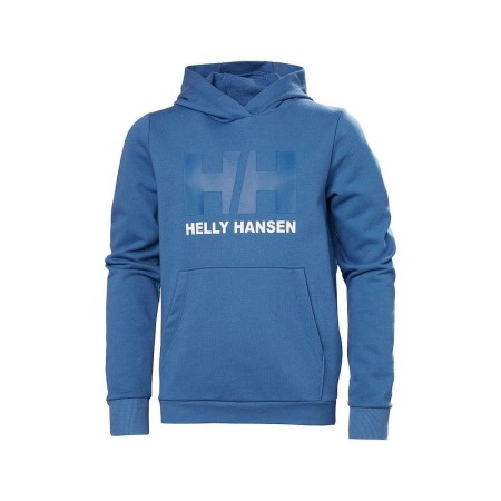 Sudadera con Capucha Niño HH LOGO HOODIE 2.0 Helly Hansen 41677 636 Azul