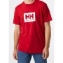 T-shirt à manches courtes homme HH BOX T Helly Hansen 53285 162 Rouge