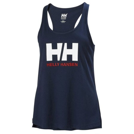 Camiseta para Mujer sin Mangas LOGO SINGLET 33838 Helly Hansen 597 Azul marino