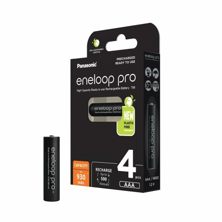 Batería recargable Panasonic Eneloop Pro 1,5 V 1.5 V (4 Unidades) (Reacondicionado A)