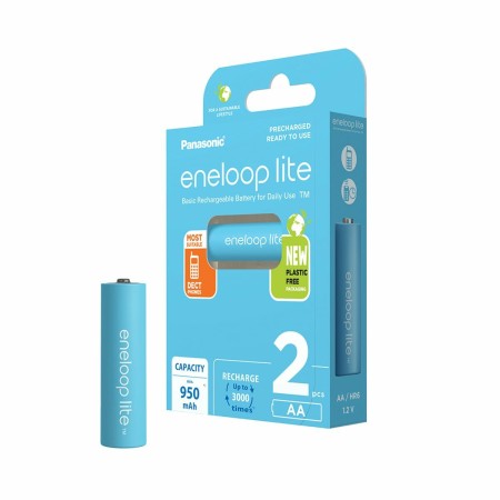 Batería recargable Panasonic Eneloop Lite 5 V (2 Unidades) (Reacondicionado A+)