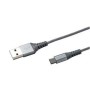 Cable USB Celly USBTYPECNYLSV Plateado 1 m