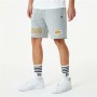 Pantalón Corto Deportivo New Era LA Lakers Gris Hombre