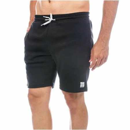 Pantalón Corto Deportivo Alphaventure Bibiluka Negro Hombre