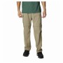 Pantalón Largo Deportivo Columbia Silver Ridge Montaña Marrón