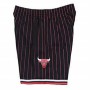 Pantalones Cortos de Baloncesto para Hombre Mitchell & Ness Chicago Bulls Negro