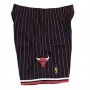 Short de Basket pour Homme Mitchell & Ness Chicago Bulls Noir