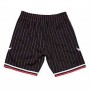 Pantalones Cortos de Baloncesto para Hombre Mitchell & Ness Chicago Bulls Negro