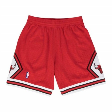 Pantalones Cortos de Baloncesto para Hombre Mitchell & Ness Chicago Bulls Rojo