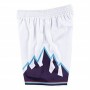 Pantalones Cortos de Baloncesto para Hombre Mitchell & Ness Utah Jazz Blanco