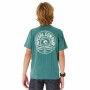 Camiseta de Manga Corta Niño Rip Curl Stapler Azul