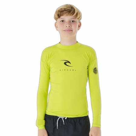 Camiseta Rip Curl Corps L/S Rash Vest Amarillo Surf Licra