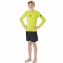 Camiseta Rip Curl Corps L/S Rash Vest Amarillo Surf Licra