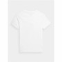 Camiseta de Manga Corta Niño 4F M294 Blanco