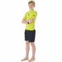 Camiseta Rip Curl Corps S/S Rash Amarillo Surf Licra