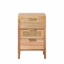 Table de Nuit HONEY Naturel Bois de paulownia Bois MDF 40 x 30 x 62,5 cm